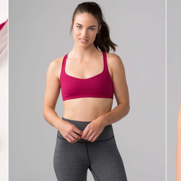 Lululemon - Free To Be Bra - Berry Rumble - Size 4 - Well Loved - Picture 9 of 9